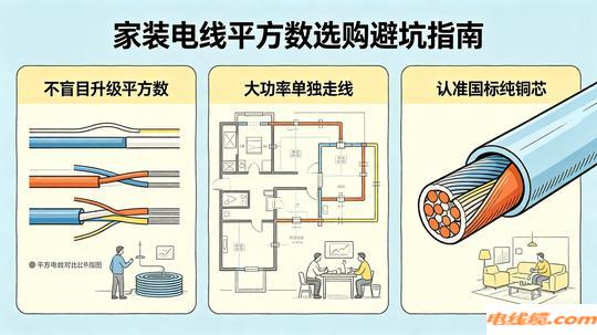 照明/插座/空调/热水器电线
